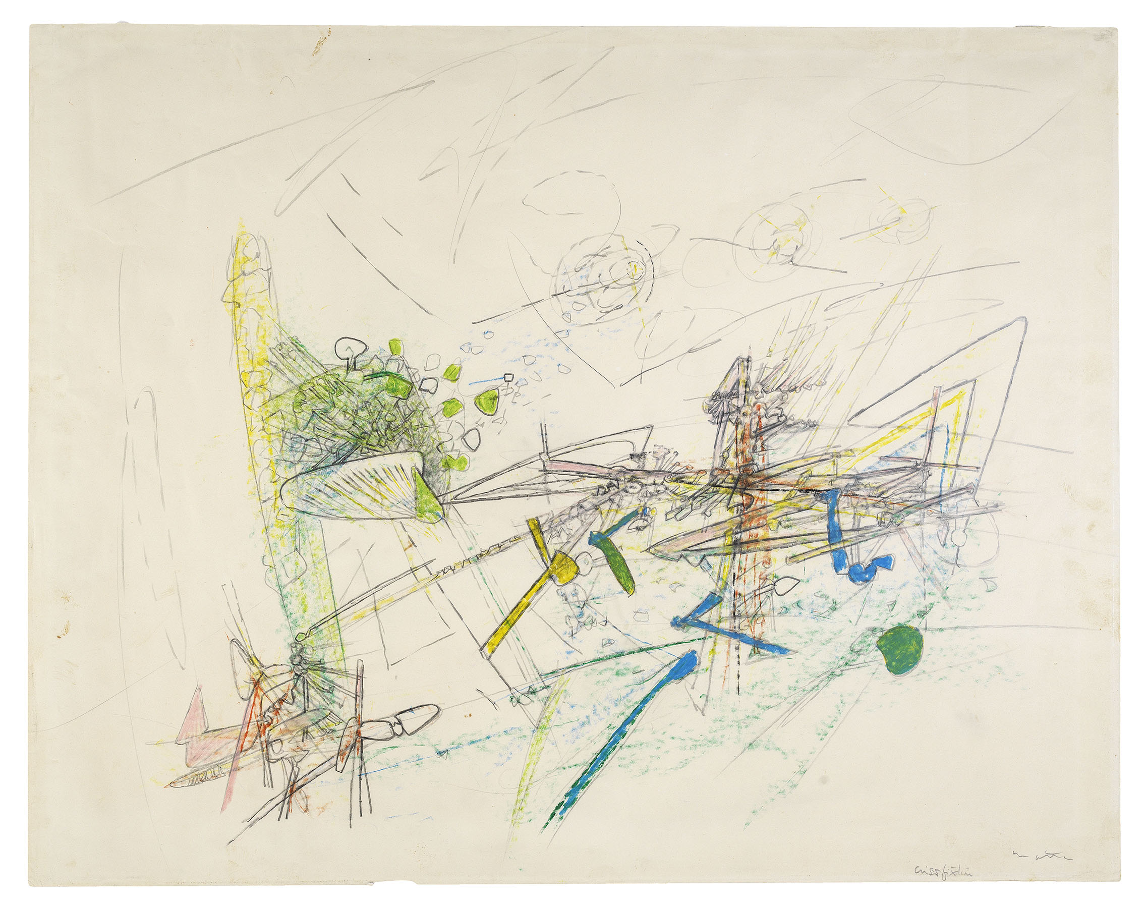 Cruxificion by Roberto Matta