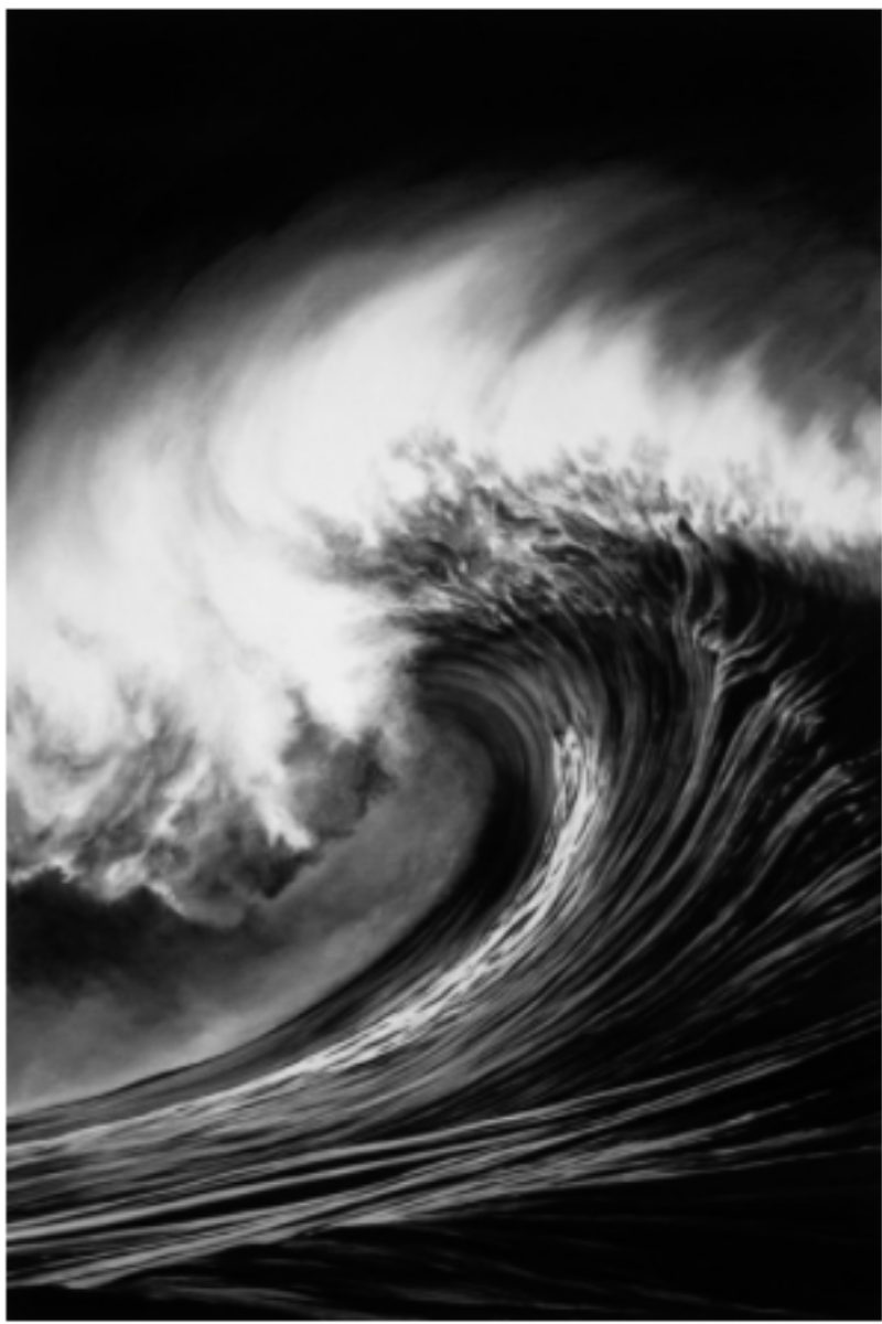 The Wave by Robert Longo