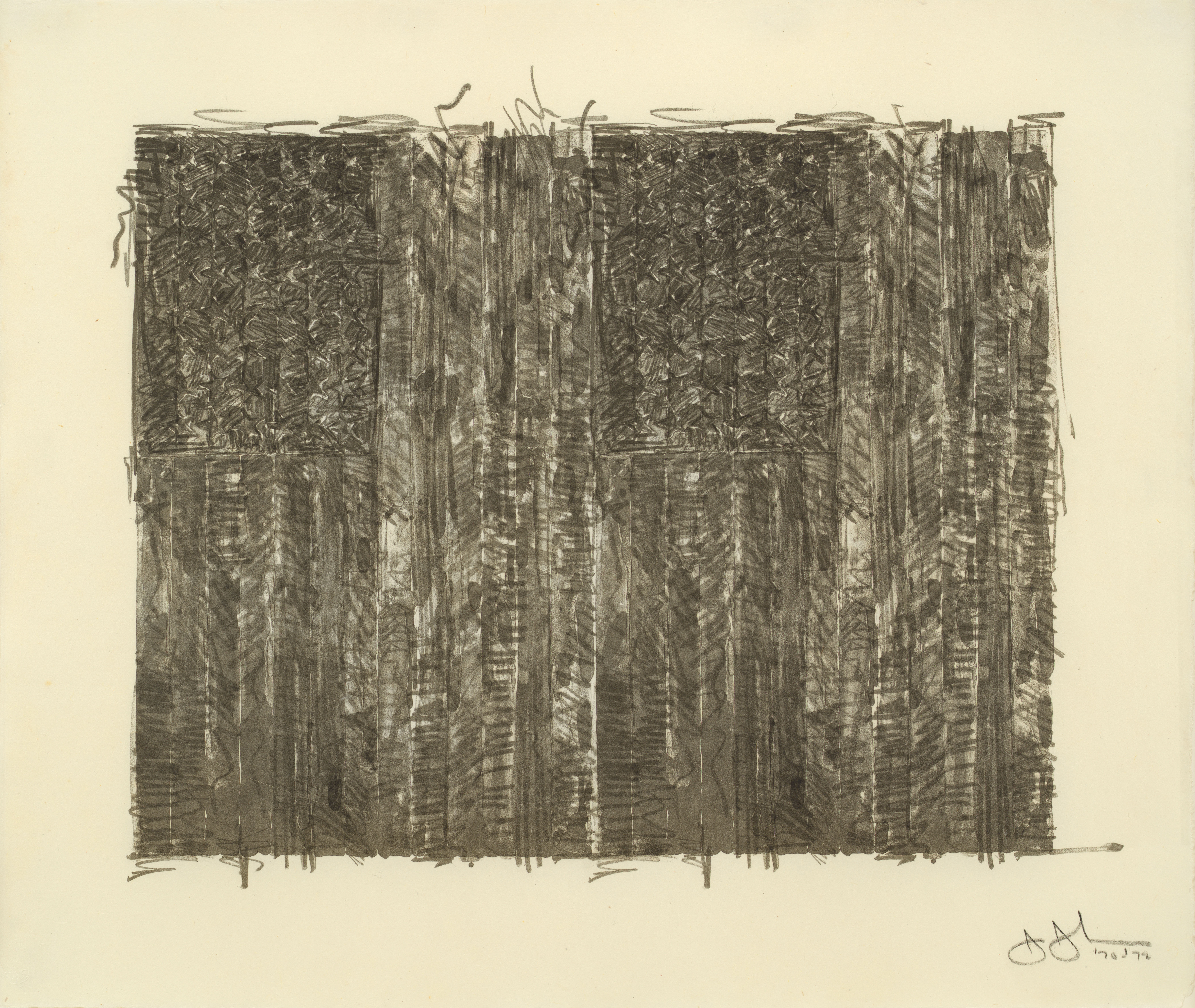 Two Flags by Jasper Johns