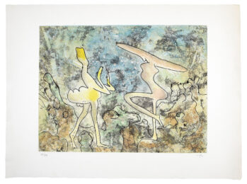 Viens Voir by Roberto Matta at Sims Reed Gallery (IFPDA)