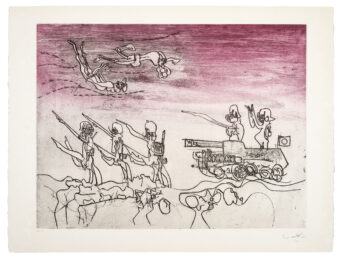 judgements: Blitz by Roberto Matta at Sims Reed Gallery (IFPDA)