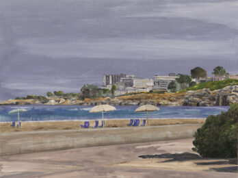 Along the Beach by Sari Davidson at Oehme Graphics