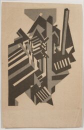 Bradford, View of a Town by Edward Wadsworth at Osborne Samuel Gallery