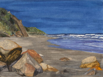 Down to the Sea by Sari Davidson at Oehme Graphics