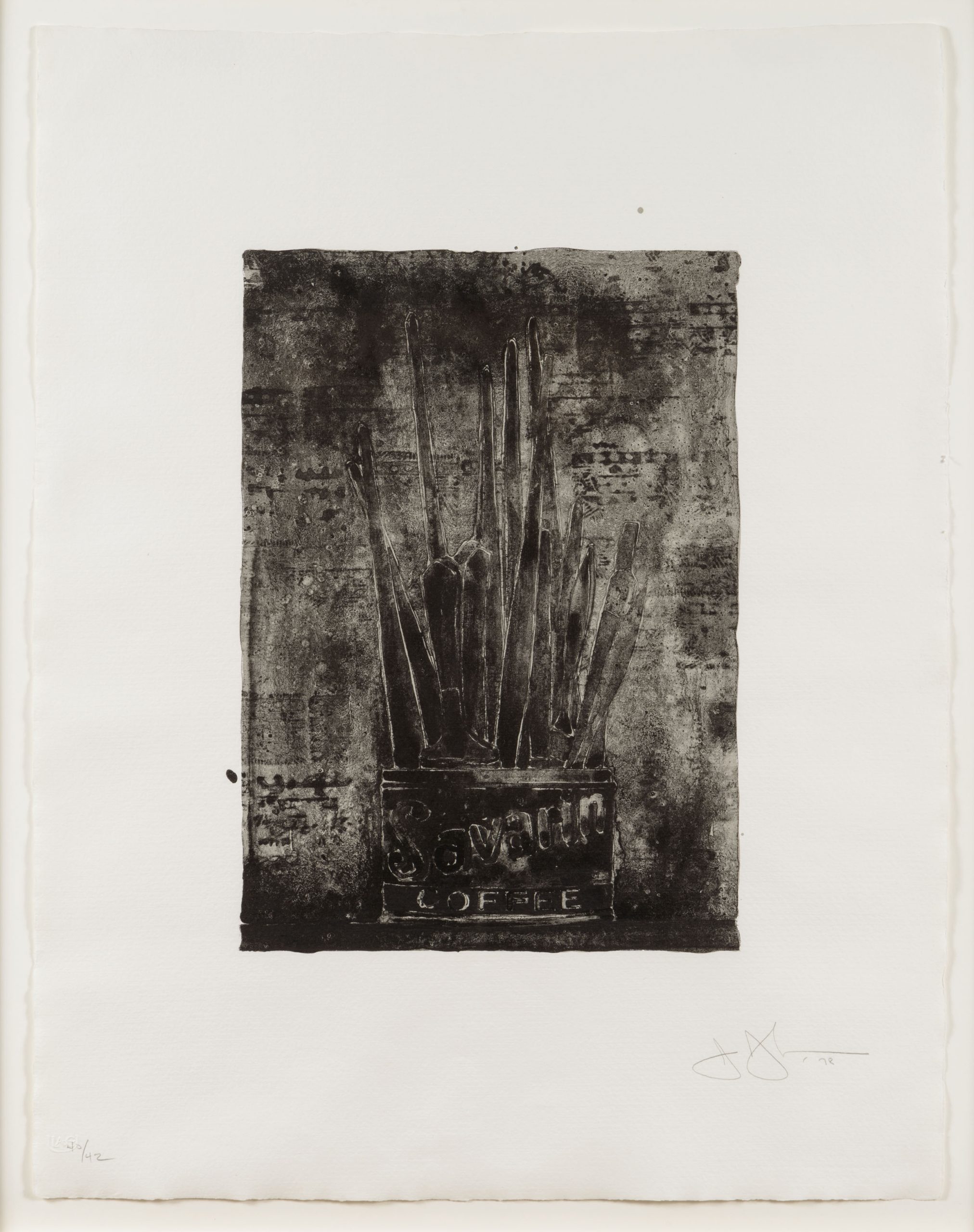 Savarin (Cookie) by Jasper Johns
