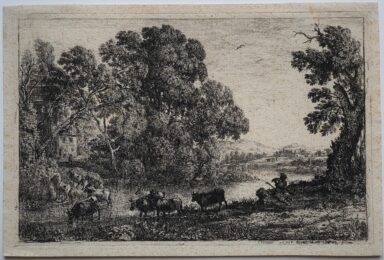 Le Bouvier by Claude Lorrain at Sarah Sauvin