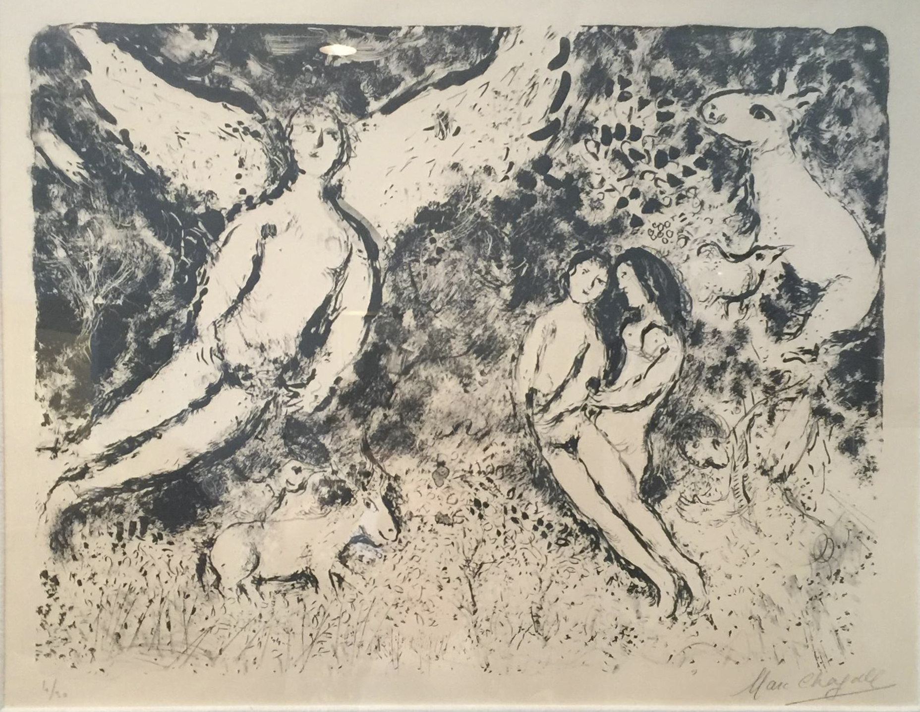Light and Shade by Marc Chagall