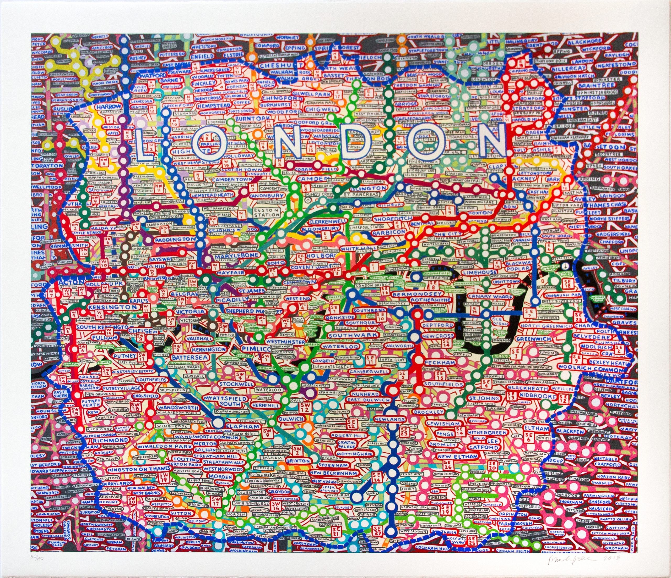 London by Paula Scher