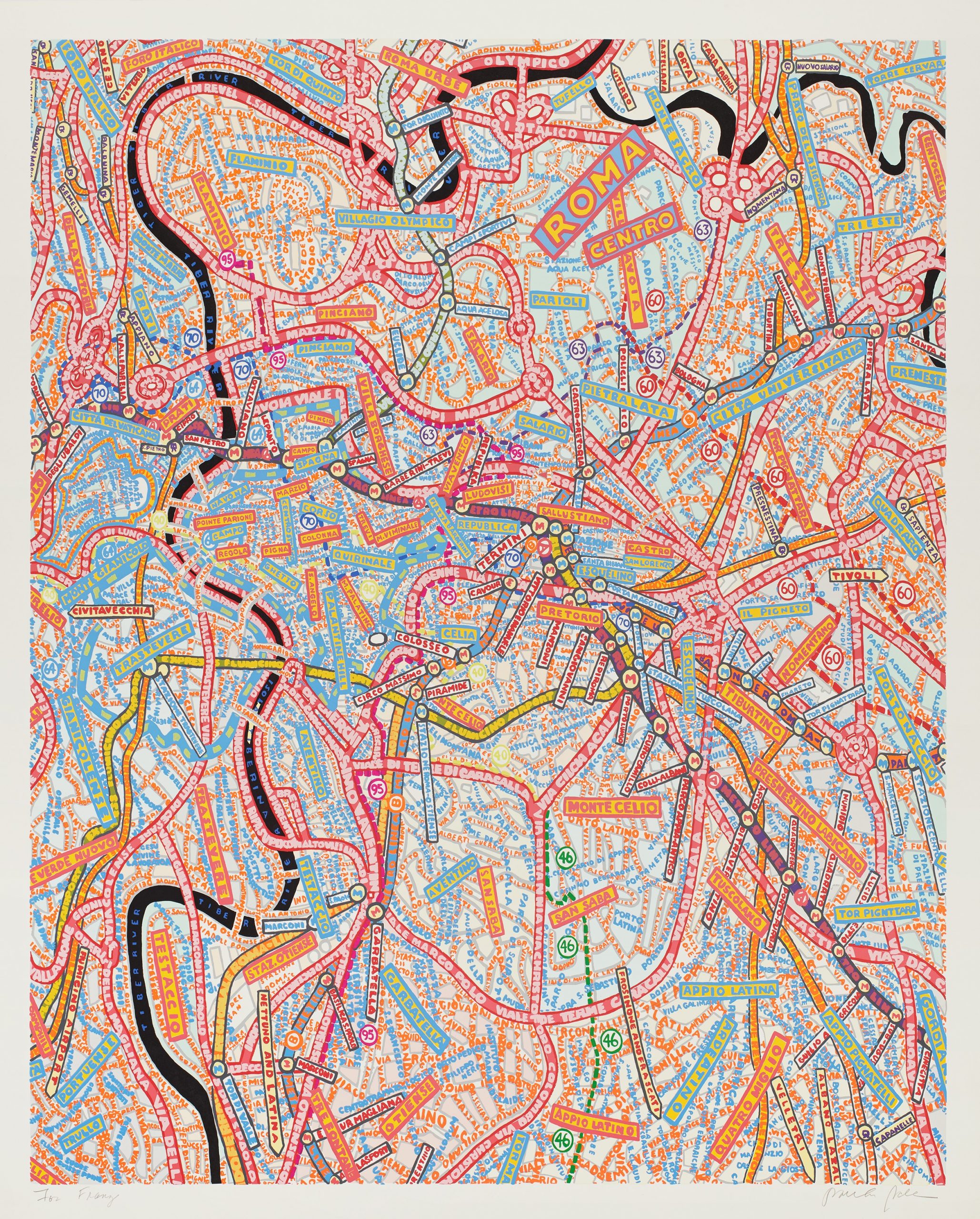 Rome by Paula Scher