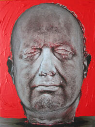 Self (Red) by Marc Quinn at Osborne Samuel Gallery