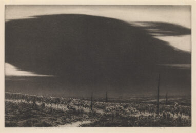 September 13 1918, St.Mihiel (The Great Black Cloud) by Kerr Eby at Osborne Samuel Gallery