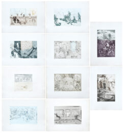 Chris Orr’s John Ruskin. History is a Dead Liberty. by Chris Orr at Peter Harrington Gallery