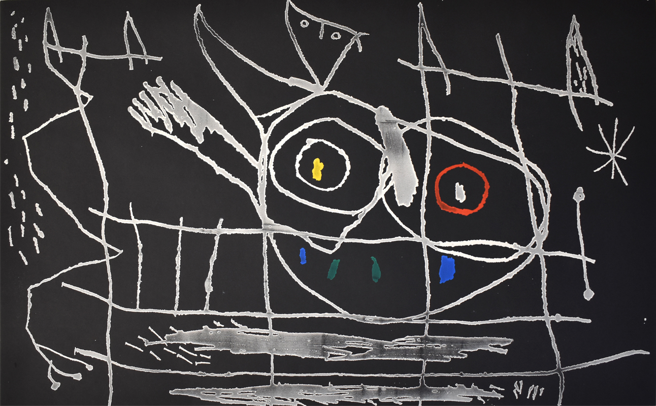Couple of Birds III | Couple d’Oiseaux III, 1966 by Joan Miro