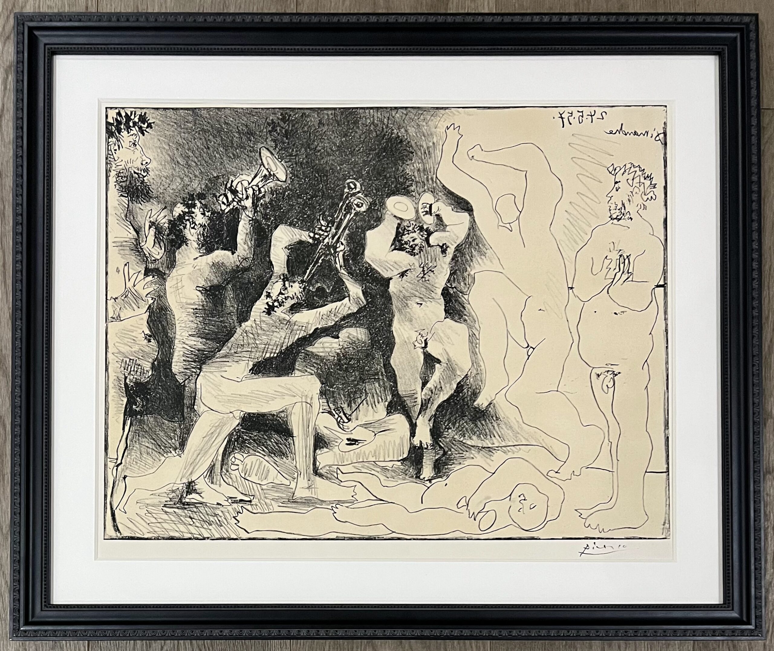 La danse des faunes by Pablo Picasso