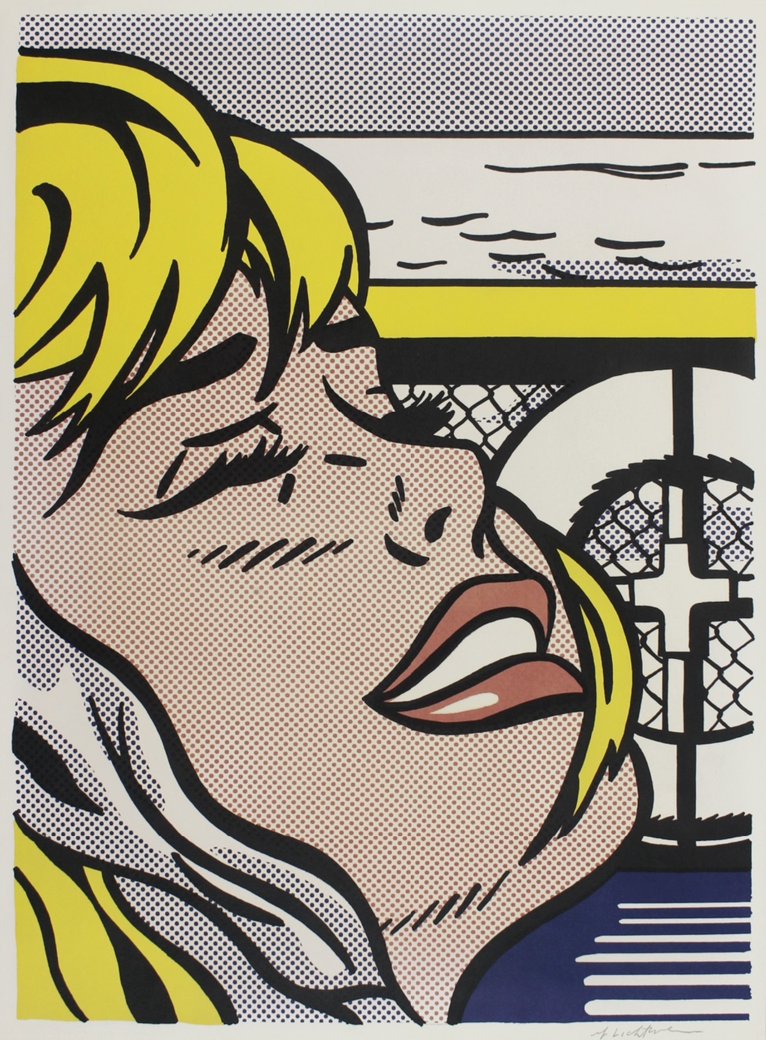 Shipboard Girl by Roy Lichtenstein