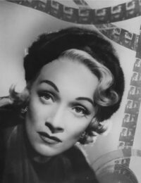 Marlene Dietrich, No Highway in the Sky, Pinewood Studios by Angus McBean at Osborne Samuel Gallery