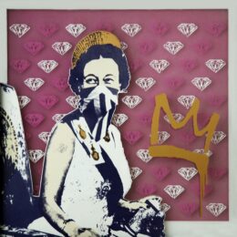 Queen Vandal by Static at Addicted Art Gallery
