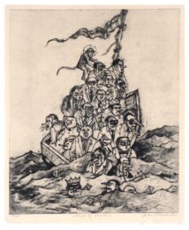 Ship of Fools by John Alexander at Flatbed Press and Gallery