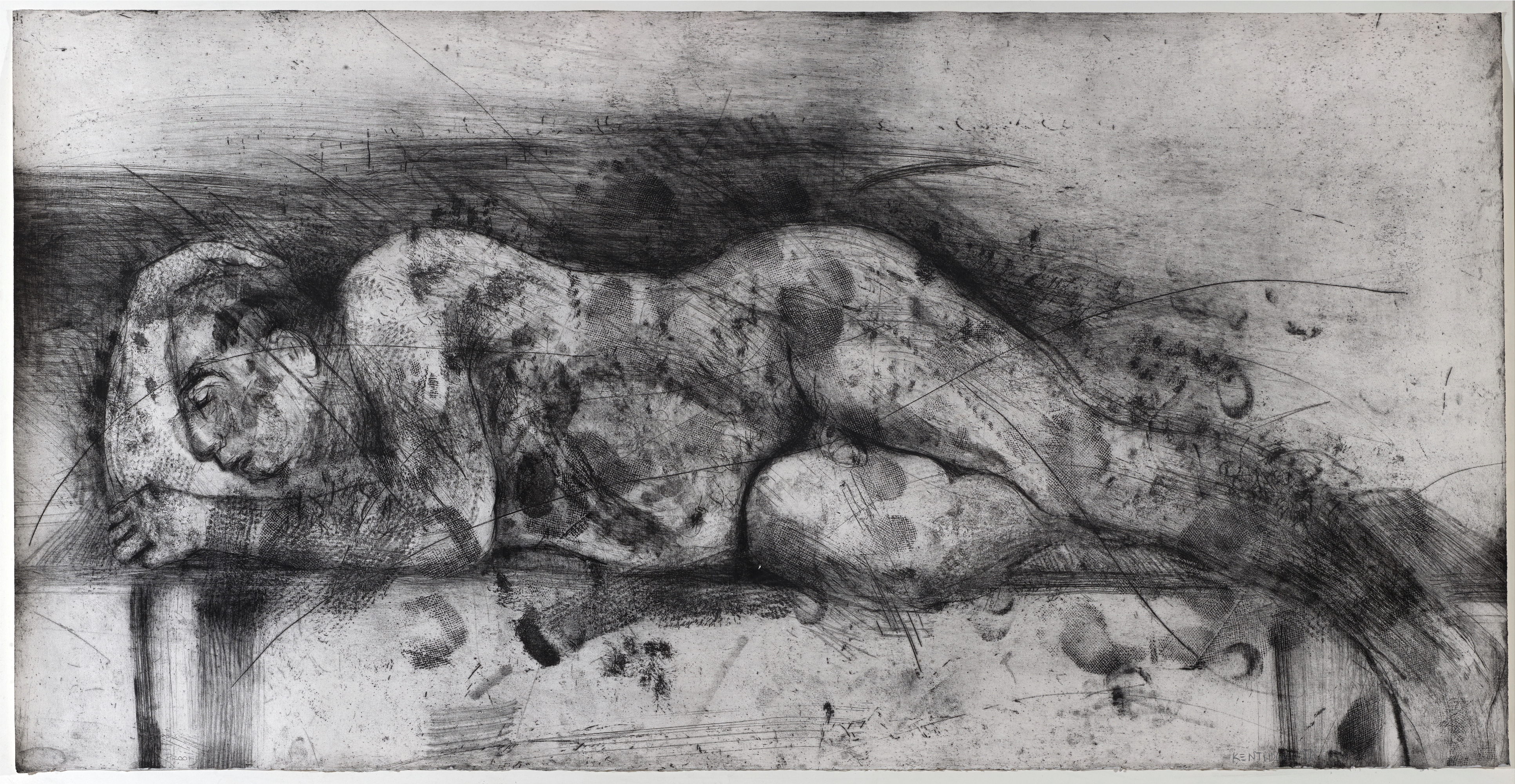 Sleeper I by William Kentridge