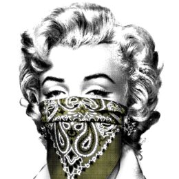 Stay Safe – Yellow by Mr. Brainwash at Taglialatella Galleries
