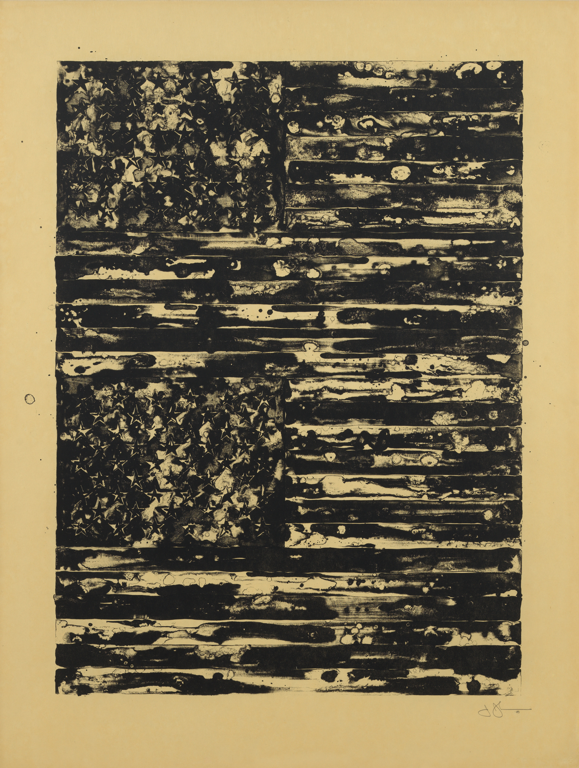 Two Flags by Jasper Johns
