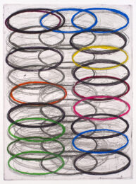 Yellow Ellipse by Lance Letscher at Flatbed Press and Gallery