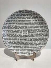 100% Art Plate by Grayson Perry RA at Dellasposa