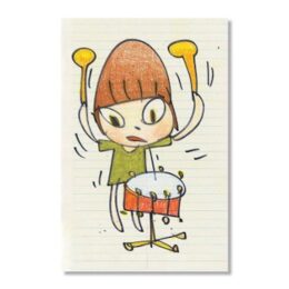 Banging the Drum by Yoshitomo Nara at Dellasposa