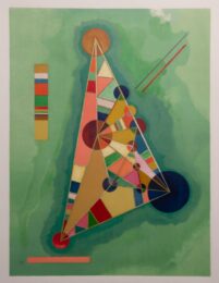 Bunt im Dreieck by Wassily Kandinsky at Dellasposa