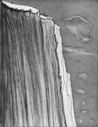 Canyon Clouds by Wayne Thiebaud at Jonathan Novak Contemporary Art