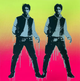 Han Double Deluxe (Miami Fade) by RYCA at Robert Fontaine Gallery