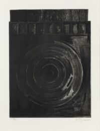 Private: Target with Plaster Casts (Black & White) by Jasper Johns at Gregg Shienbaum Fine Art