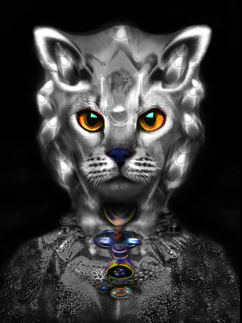 The Great Horned Greta by Gary Justis