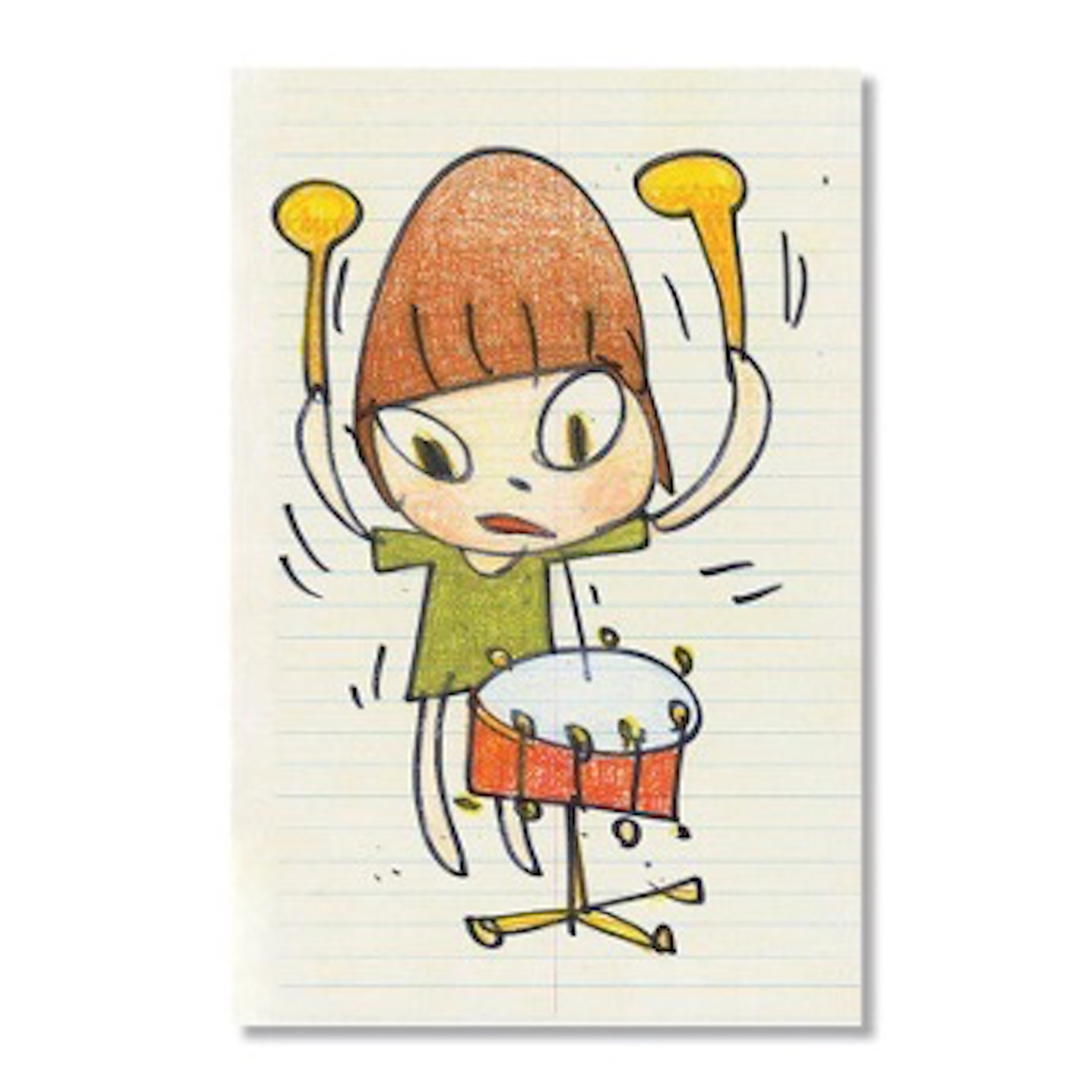 Banging the Drum by Yoshitomo Nara