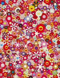 An Homage to Monopink 1960 E by Takashi Murakami at Vogtle Contemporary