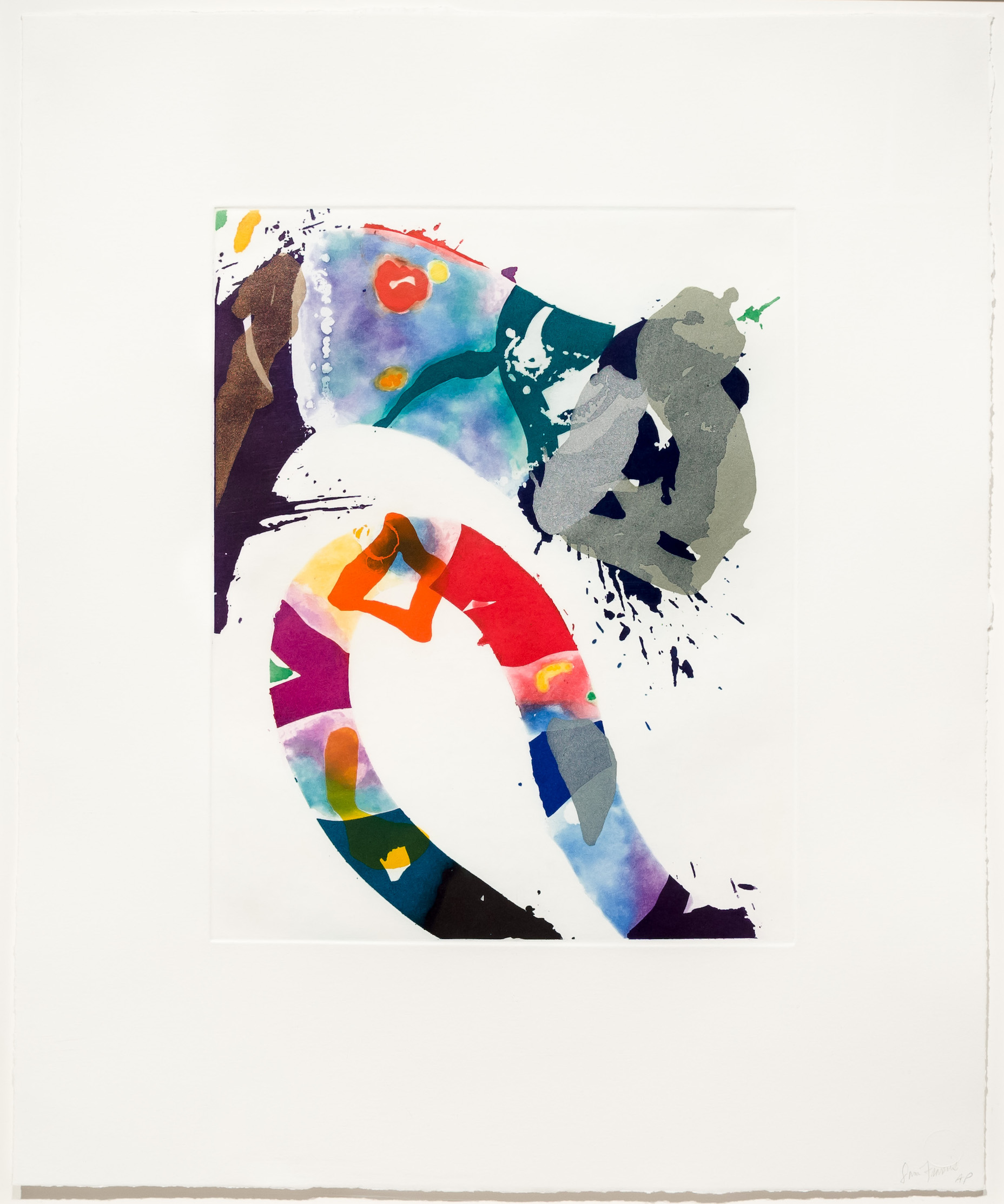 Untitled by Sam Francis