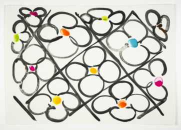 Field Of Flowers #1 by Judy Ledgerwood at Manneken Press (IFPDA)