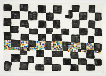 Four Square Forsworn by Judy Ledgerwood at Manneken Press (IFPDA)