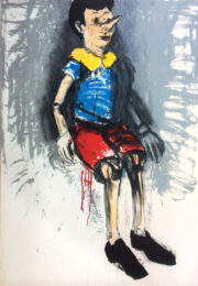 Fragile Boy by Jim Dine at Turner Carroll Gallery