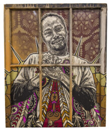 George by Swoon at Turner Carroll Gallery