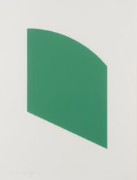 Green Curve by Ellsworth Kelly at Leslie Sacks Gallery