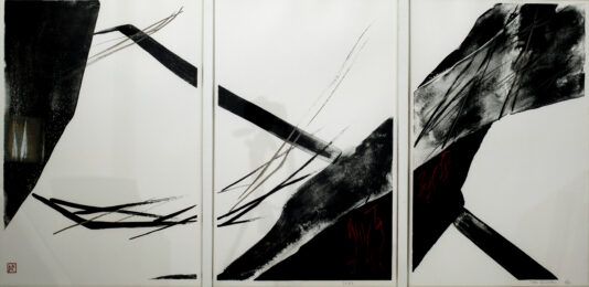 Saga (Triptych) by Toko Shinoda at Kamal Bakhshi Modern Asian