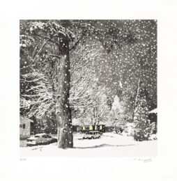 Snowy Night by Manabu Ikeda at Tandem Press (IFPDA)