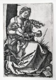 Virgin and Child with the Pear by Hans Sebald Beham at Harris Schrank Fine Prints