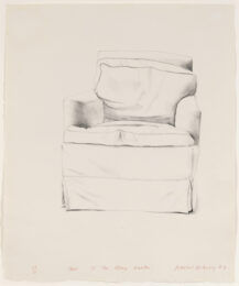 Chair, 38 The Colony, Malibu by David Hockney at Leslie Sacks Gallery