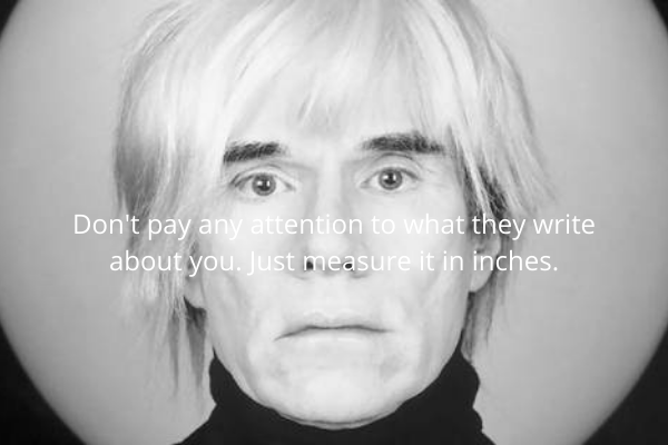 Andy Warhol quotes