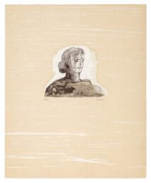 Creole Lady by Henry Moore at Sims Reed Gallery (IFPDA)