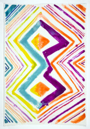 Double Yoni by Judy Ledgerwood at Manneken Press (IFPDA)
