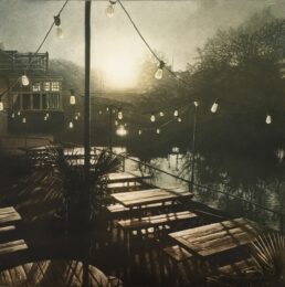 Elvet Waterside II by Anja Percival at ebo Gallery