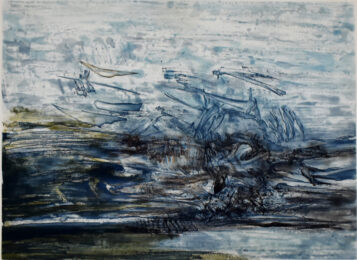 Etching No. 163 by Zao Wou-ki at Gilden's Art Gallery